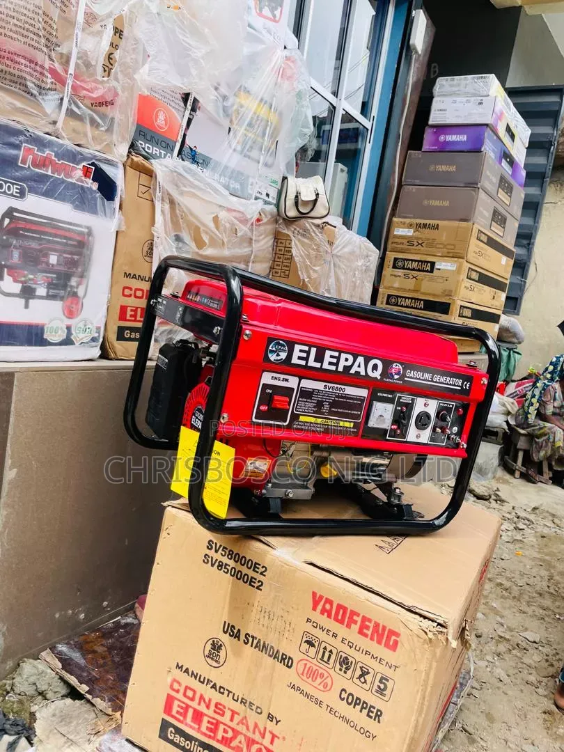 Brand New Elepaq Sv 6800 Generator