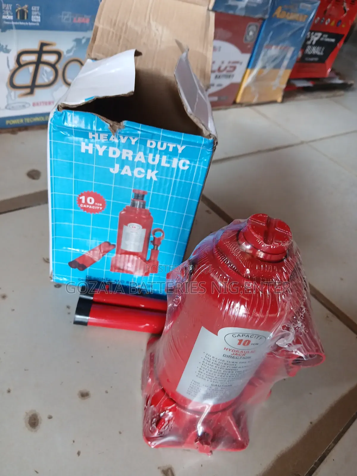 Car Pumping Jack for Heavy Truck Vehicles