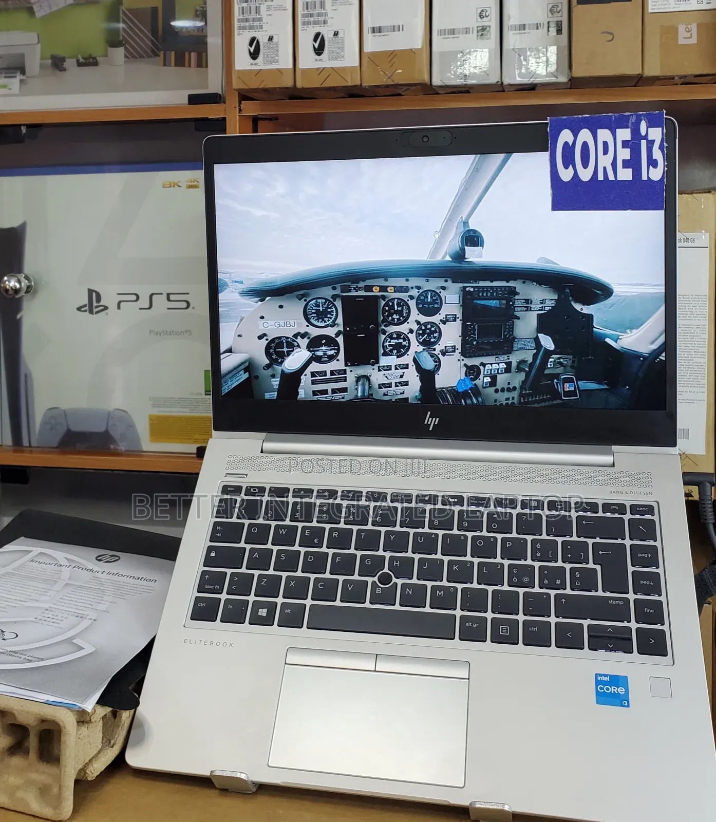 New Laptop HP EliteBook 840r G4 16GB Intel Core i3 SSD 256GB