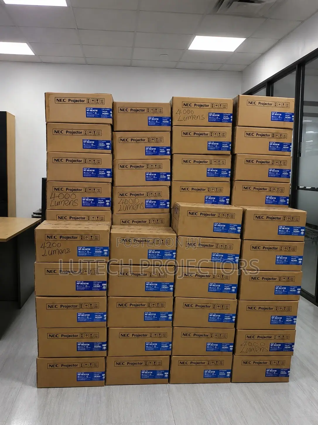 Supply of New NEC Projectors Available in All Locations