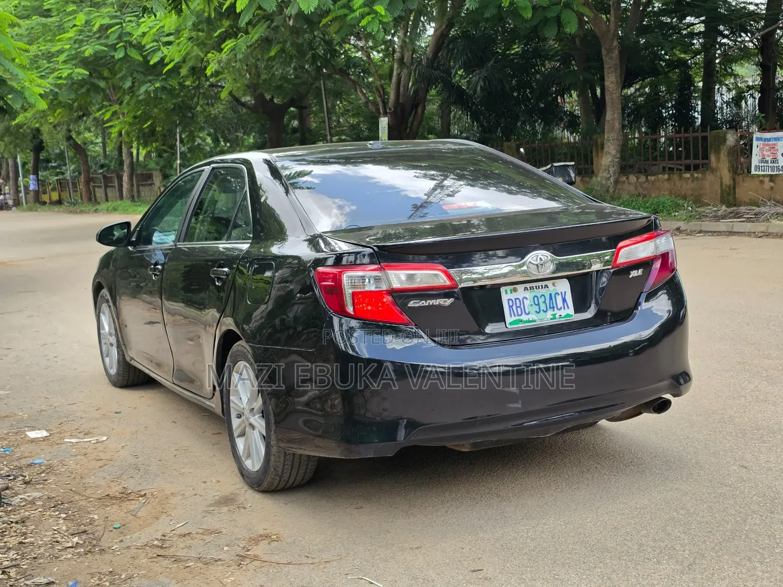 Toyota Camry 2014 Black