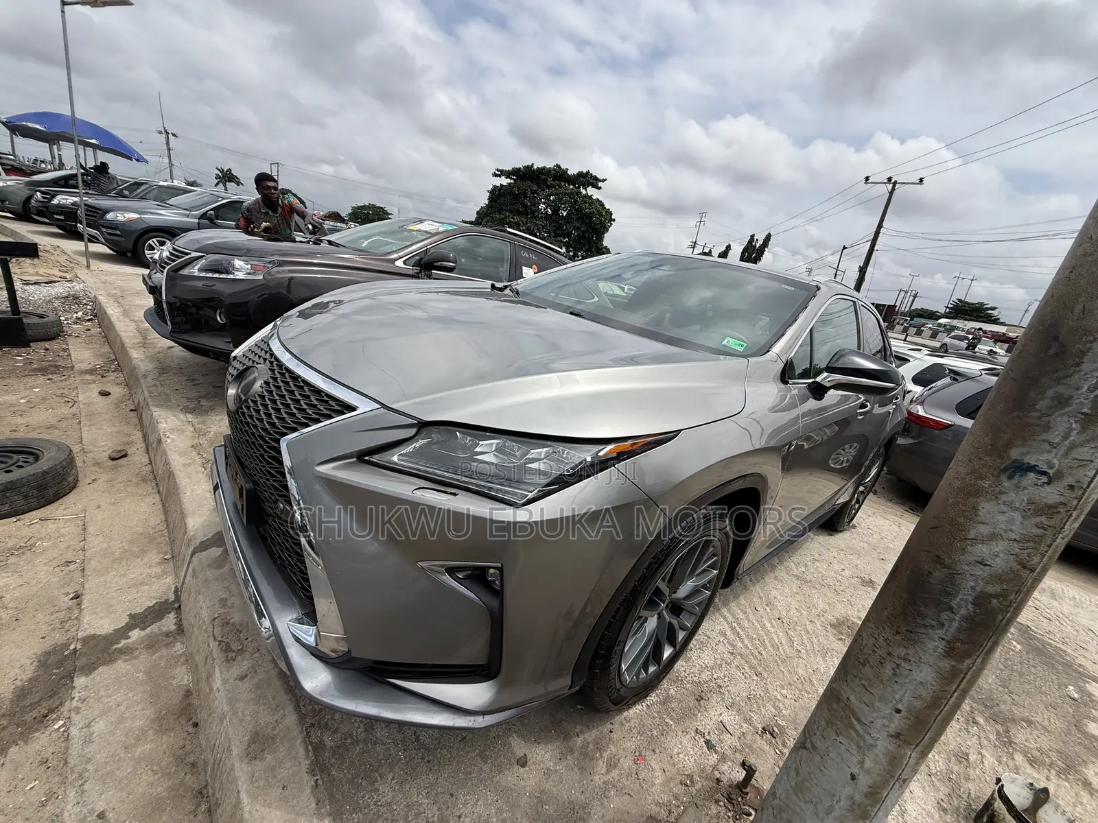 Lexus RX 350 F Sport AWD 2017 Gold