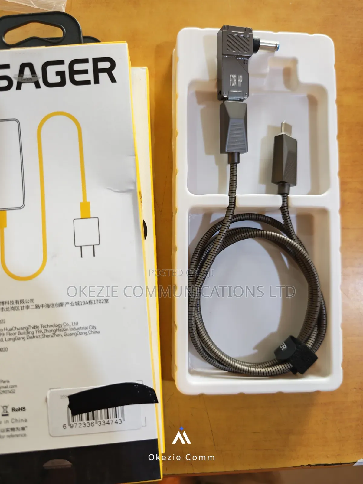 (Item: G304R) TypeC to Laptop (HP) Cable