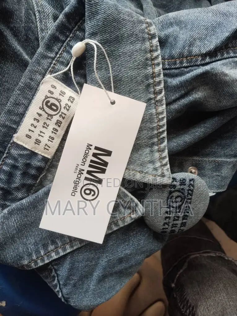 Maison Margiela Paris Oversized Denim Jacket – Unisex
