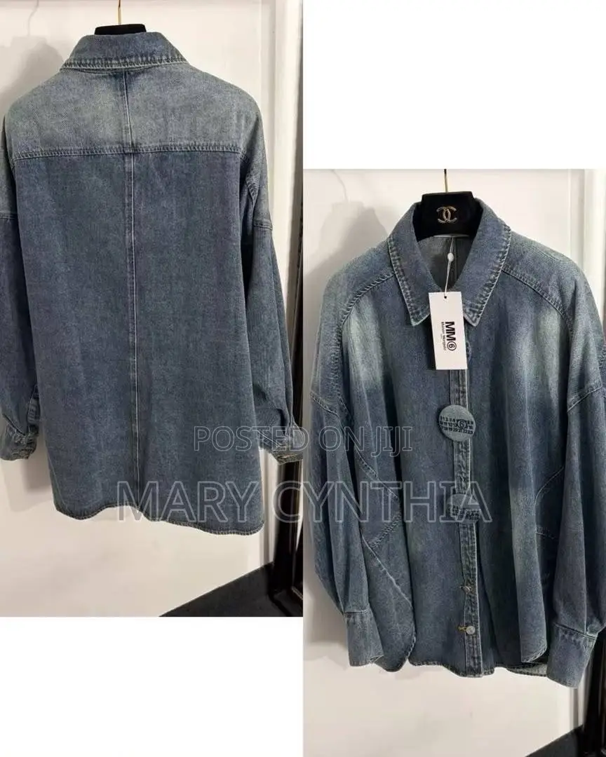 Maison Margiela Paris Oversized Denim Jacket – Unisex