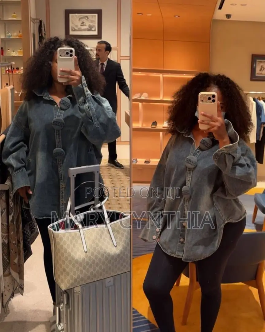 Maison Margiela Paris Oversized Denim Jacket – Unisex