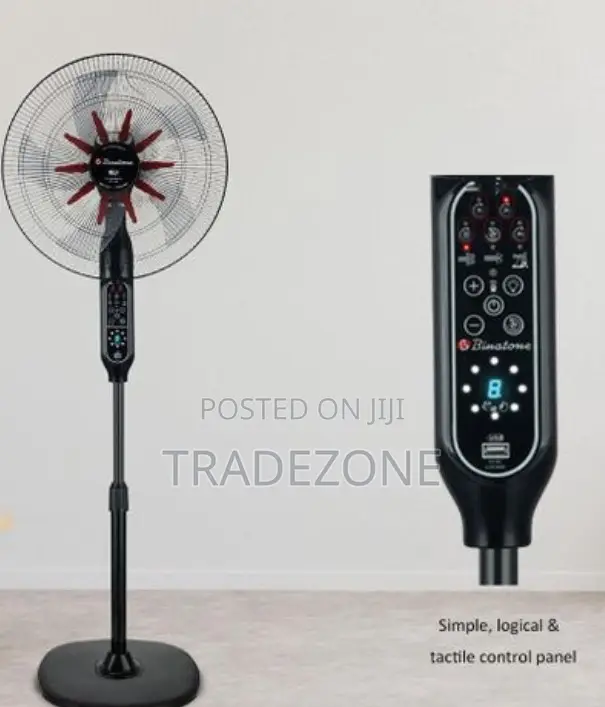 Binatone 18 Inches Rechargeable Fan With Remote Control | RCF-1865