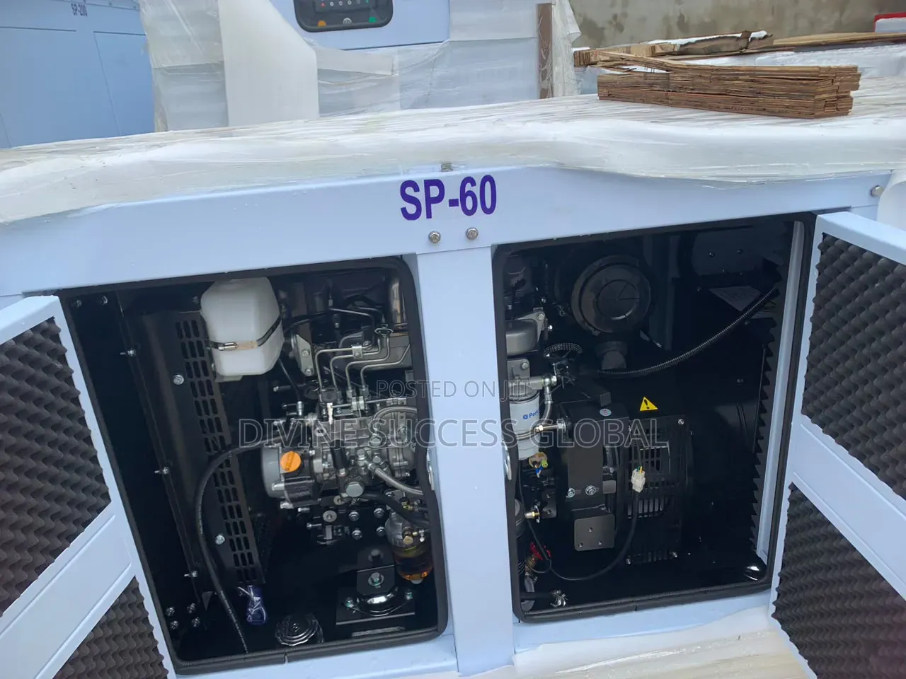 60kva Perkins Soundproof Generator