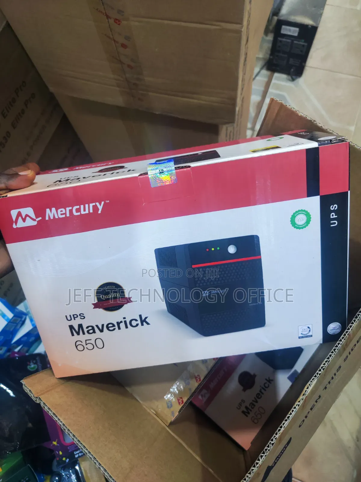 Mercury Maverick 650 Uninterruptible Power Supply (UPS).