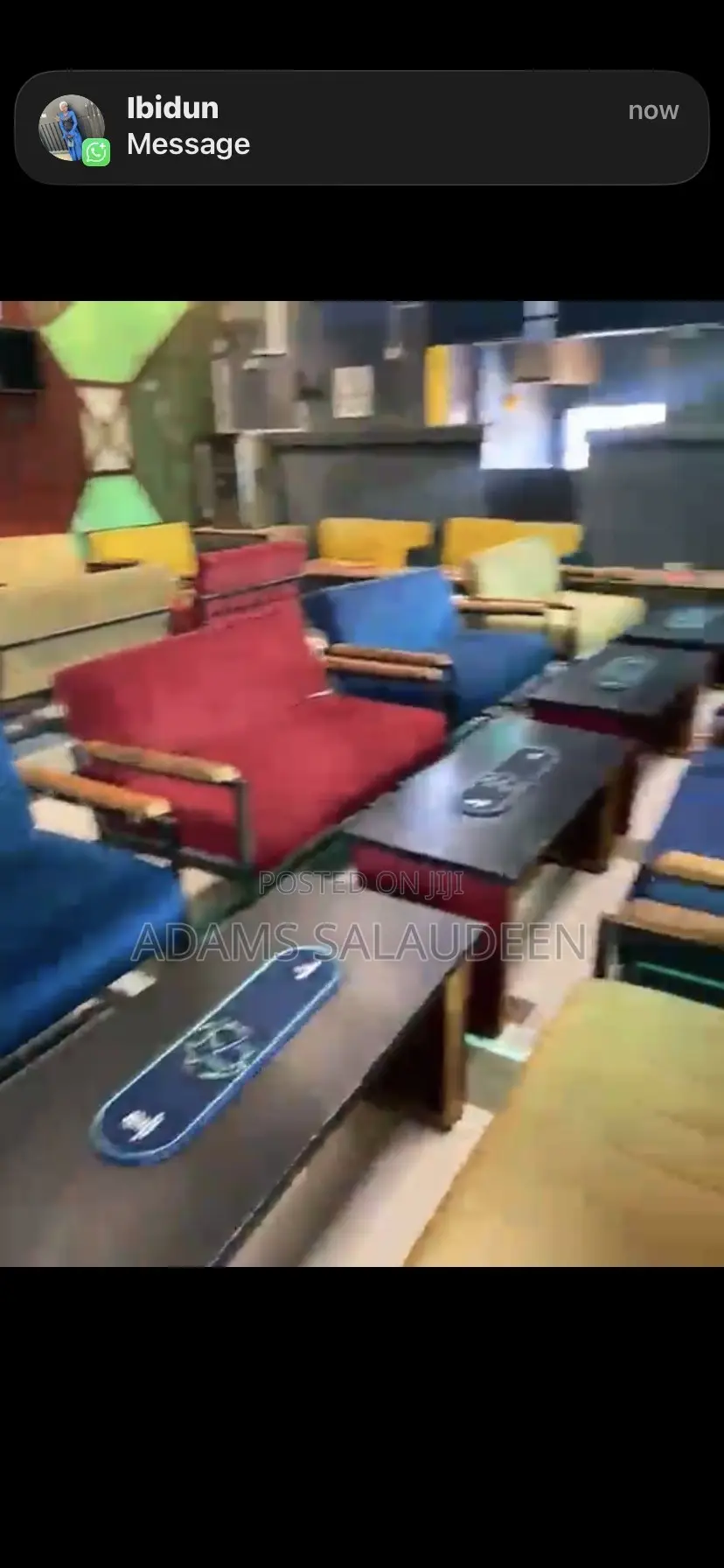 Convertible Hotel,Lounge and Bar Available for Sale at Alakuko Lagos