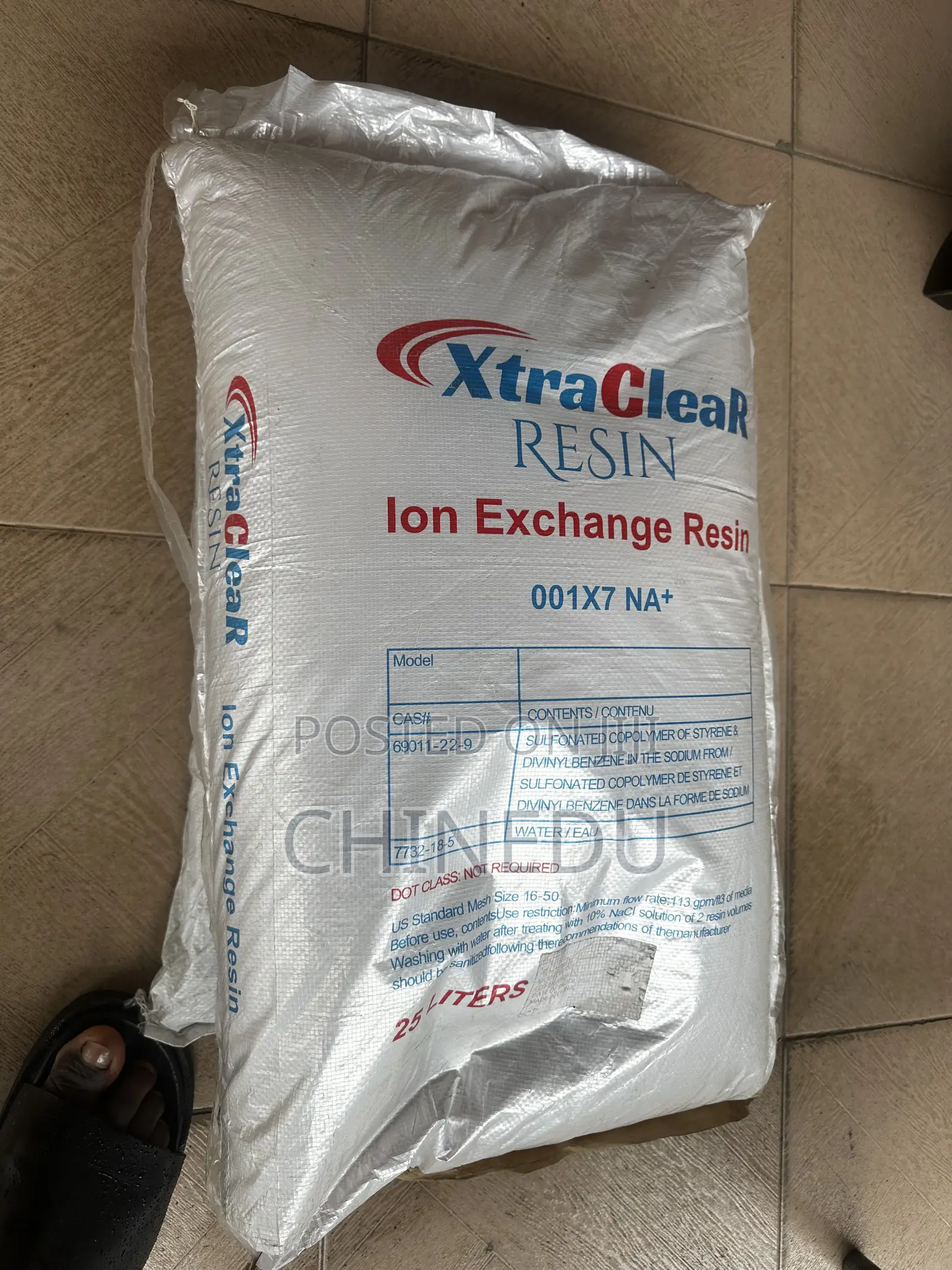 XtraClear Ion Exchange Resin - Model 001X7 NA+ - 25 Liters Bag