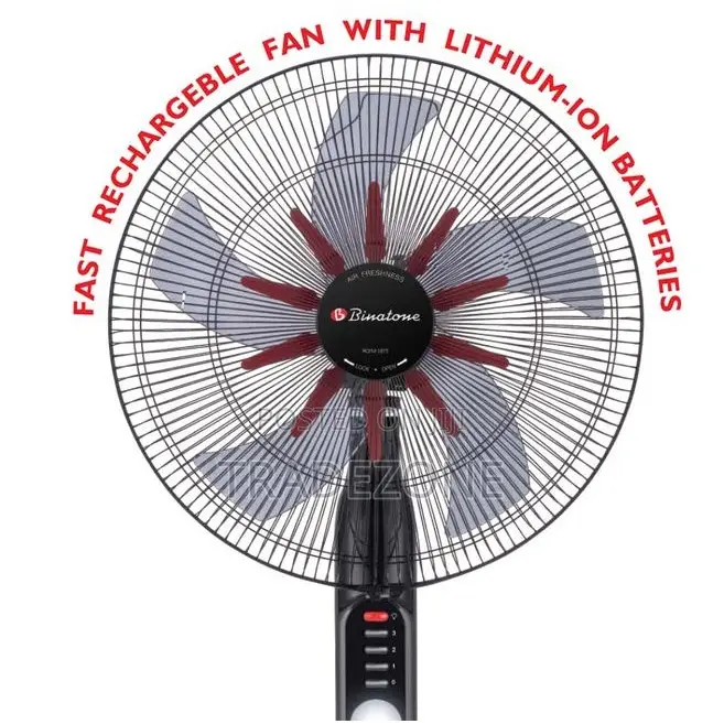 Binatone Rechargeable Fan With Lithium-Ion Batteries (RCFM-1875)