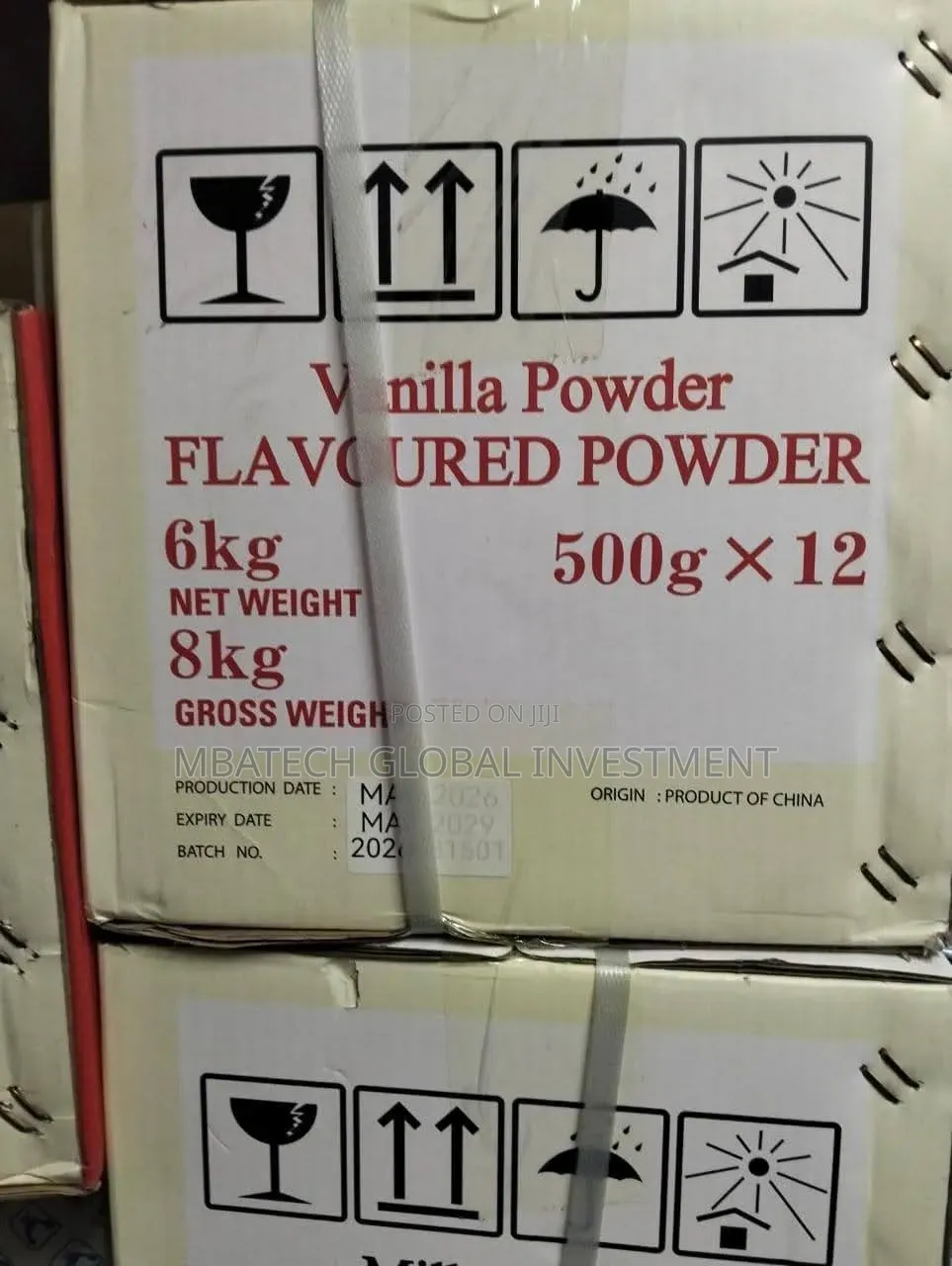 Vanilla Powder Flavored