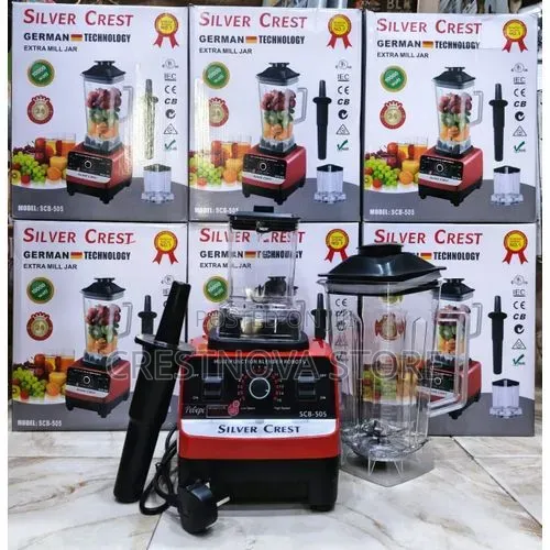 SILVER CREST 3L 10000W Motor Dry Grinder Blender With 2 Jar