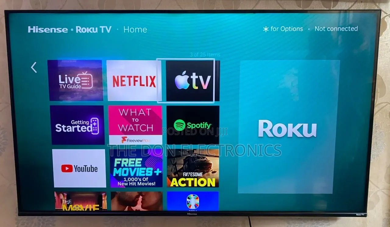 Hisense Full Smart TV With Free Netflix