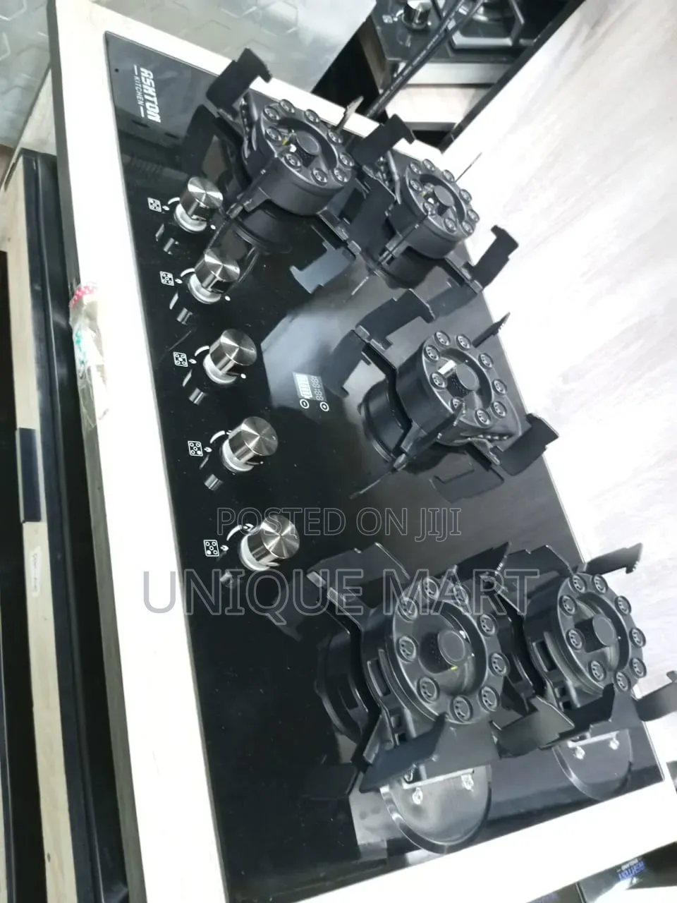 86cm Ashton Kitchen Fliped Up 5 Gas Burner