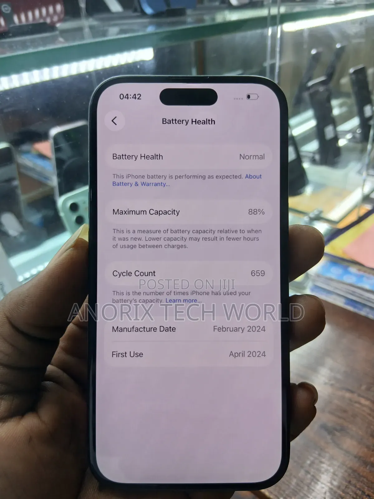 Apple iPhone 15 128 GB Black