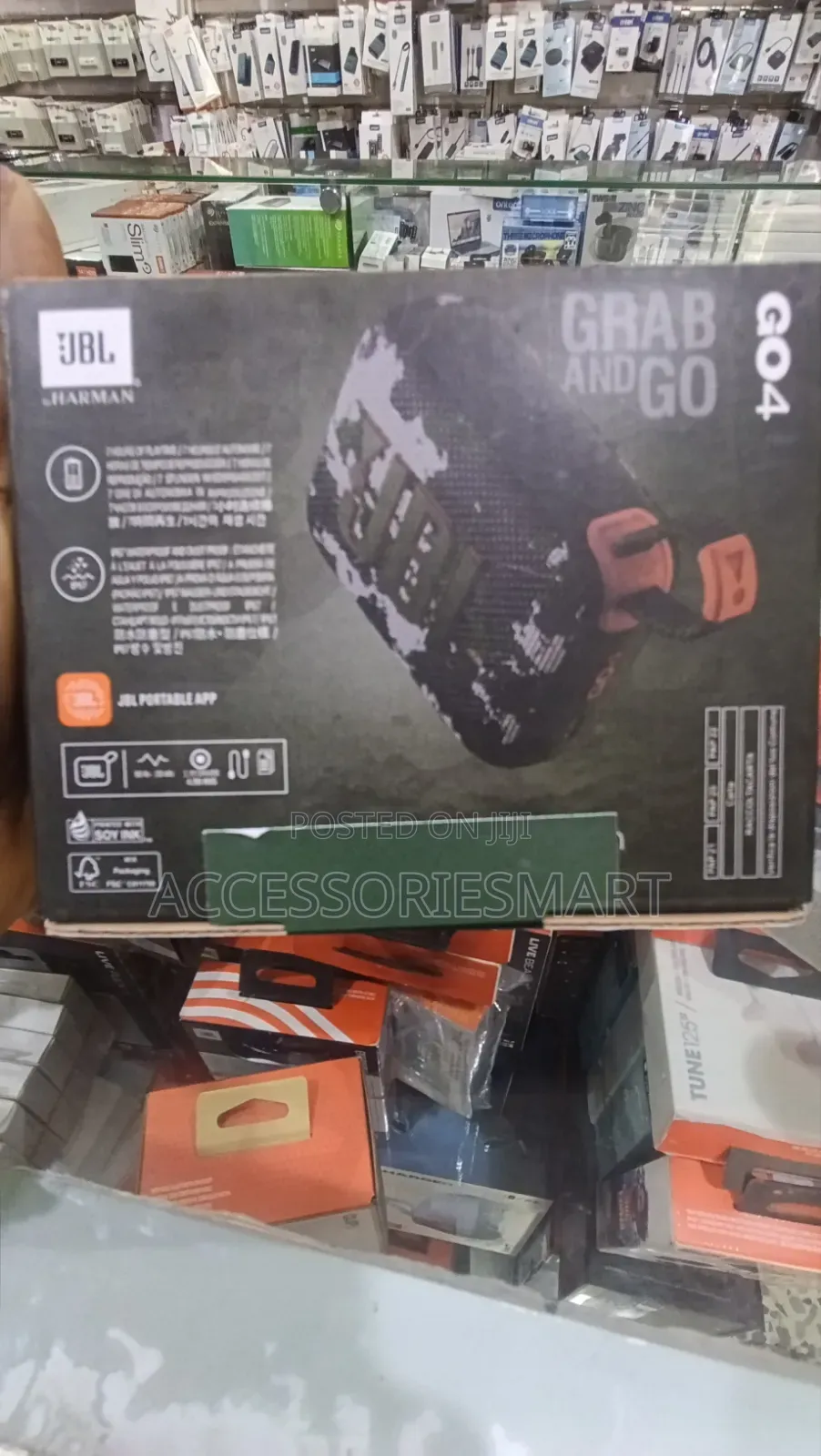 JBL GO 4 Portable Bluetooth Speaker