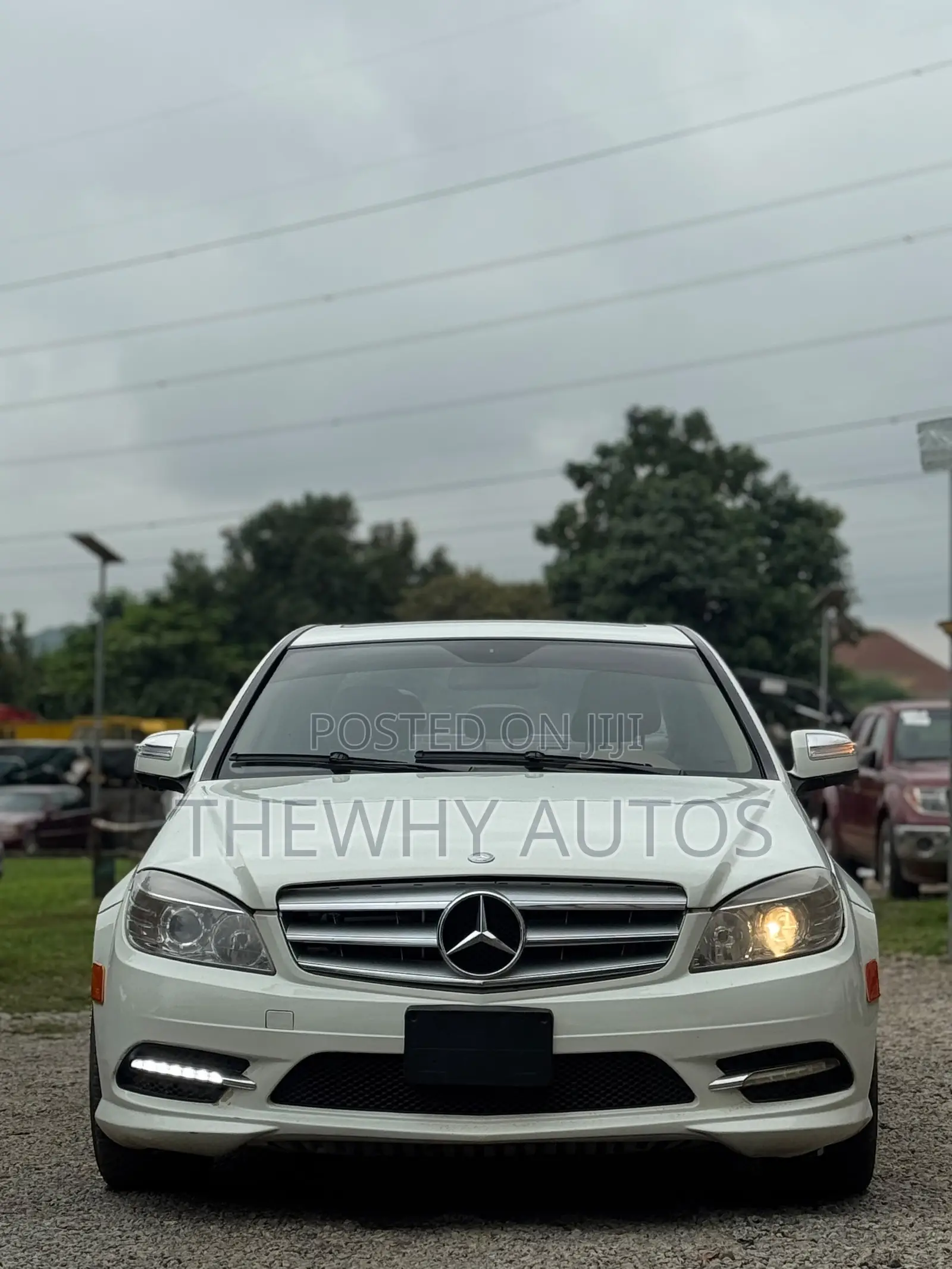 Mercedes-Benz C300 Sport Sedan AWD (3.0L 6cyl 7A) 2008 White