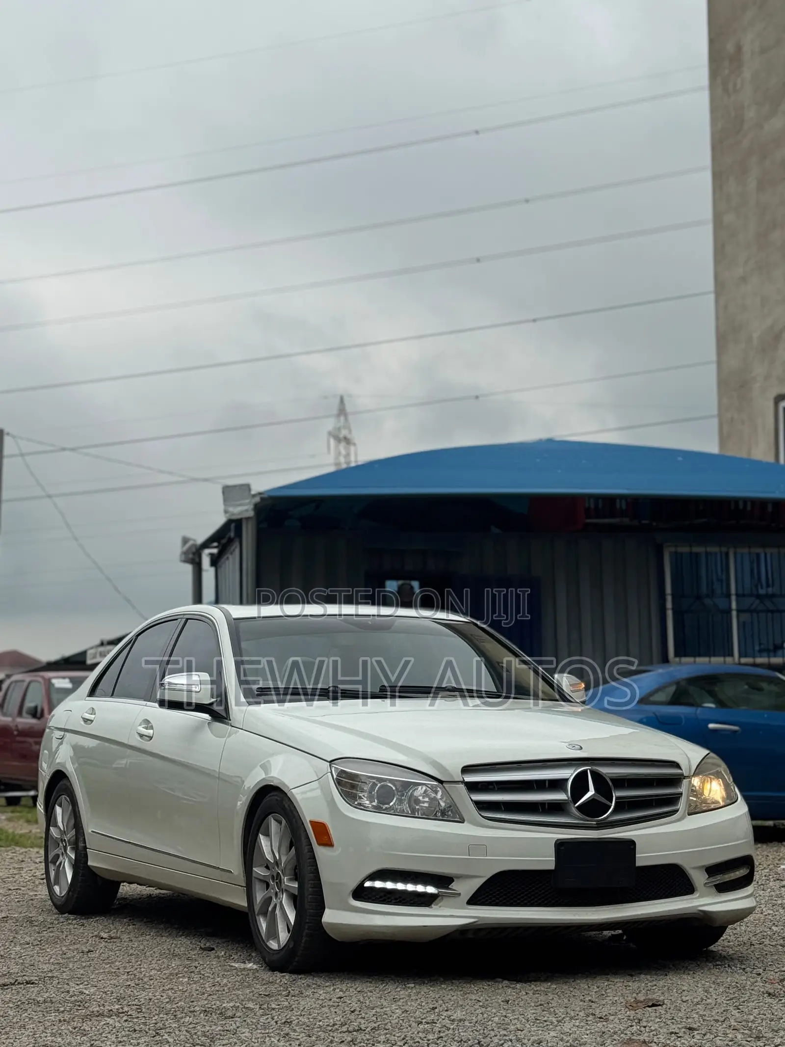 Mercedes-Benz C300 Sport Sedan AWD (3.0L 6cyl 7A) 2008 White