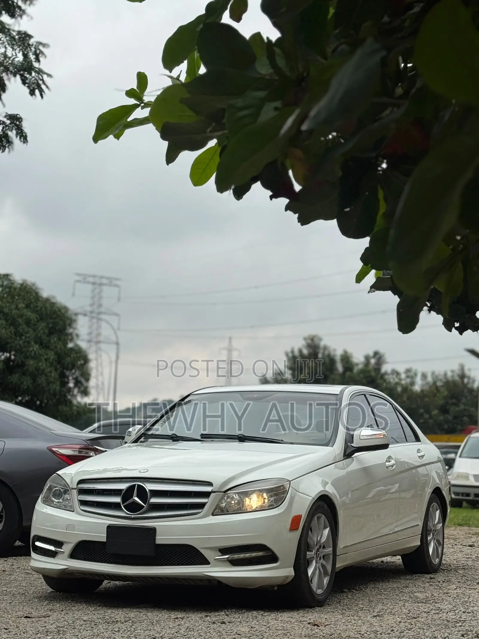 Mercedes-Benz C300 Sport Sedan AWD (3.0L 6cyl 7A) 2008 White