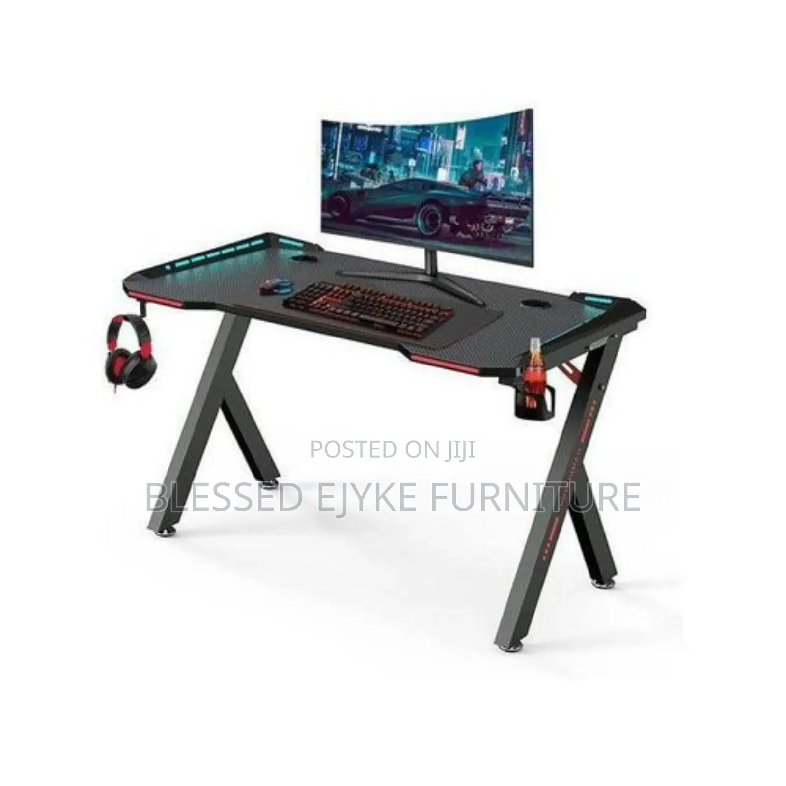 Modern Z Shaped RGB Led Lights Gaming/Home/Office Desk