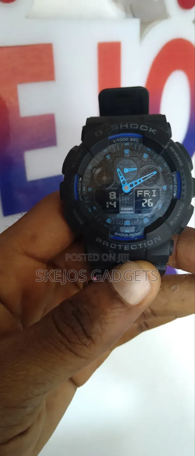 Casio G-Shock GA-100-1A2 Watch