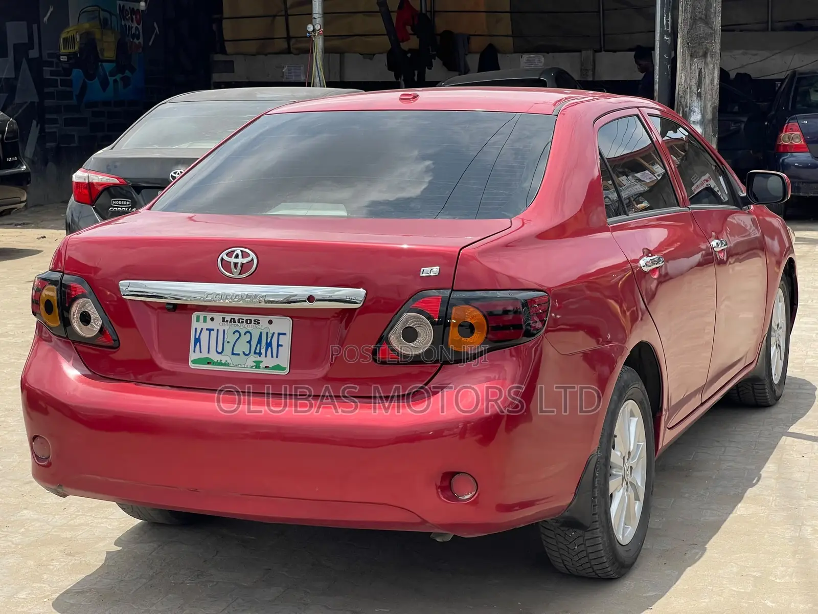 Toyota Corolla 2008 Red