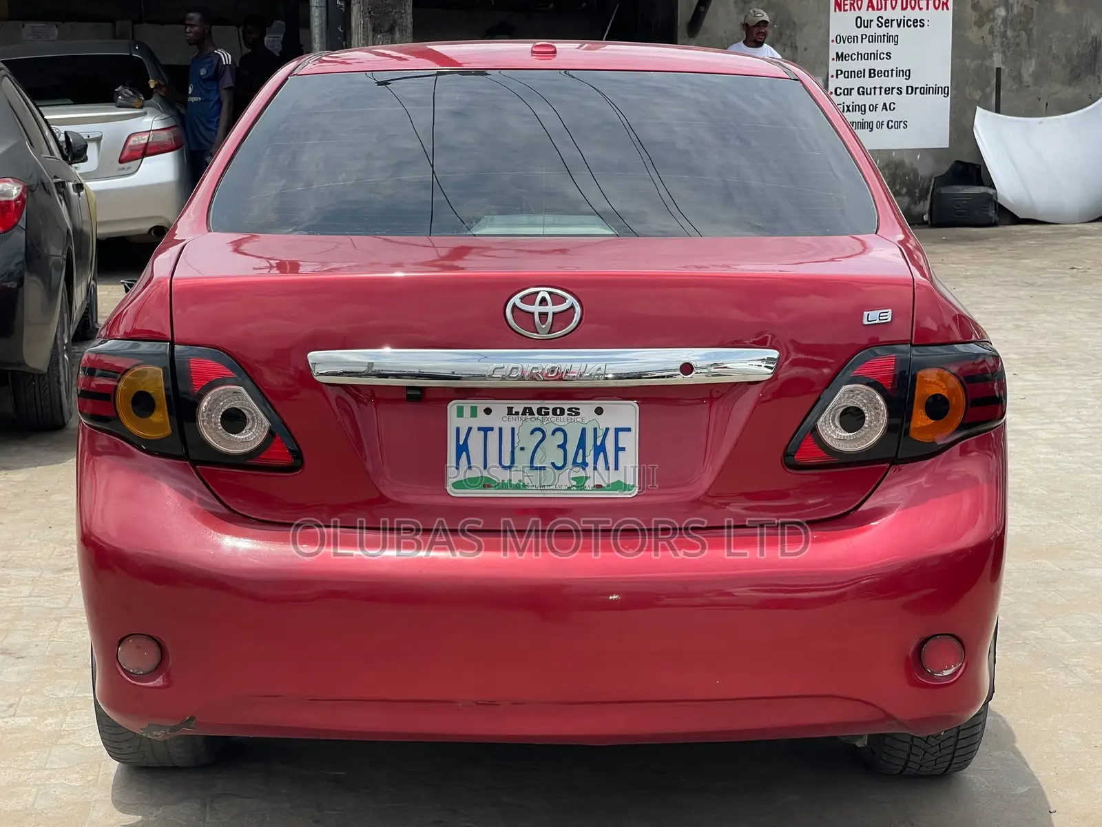 Toyota Corolla 2008 Red
