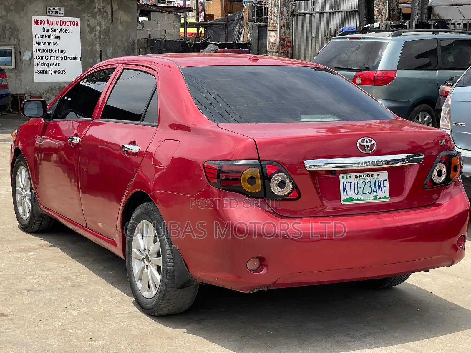Toyota Corolla 2008 Red