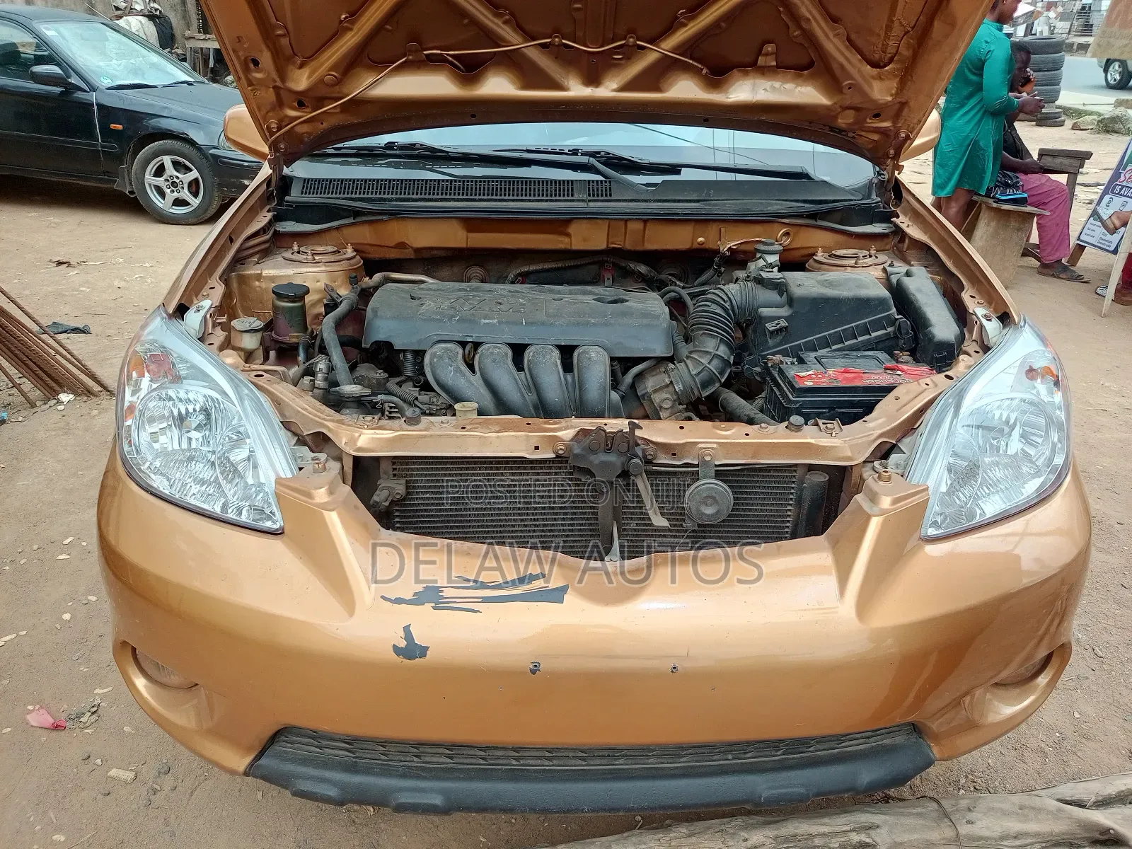 Toyota Matrix 2006 Gold