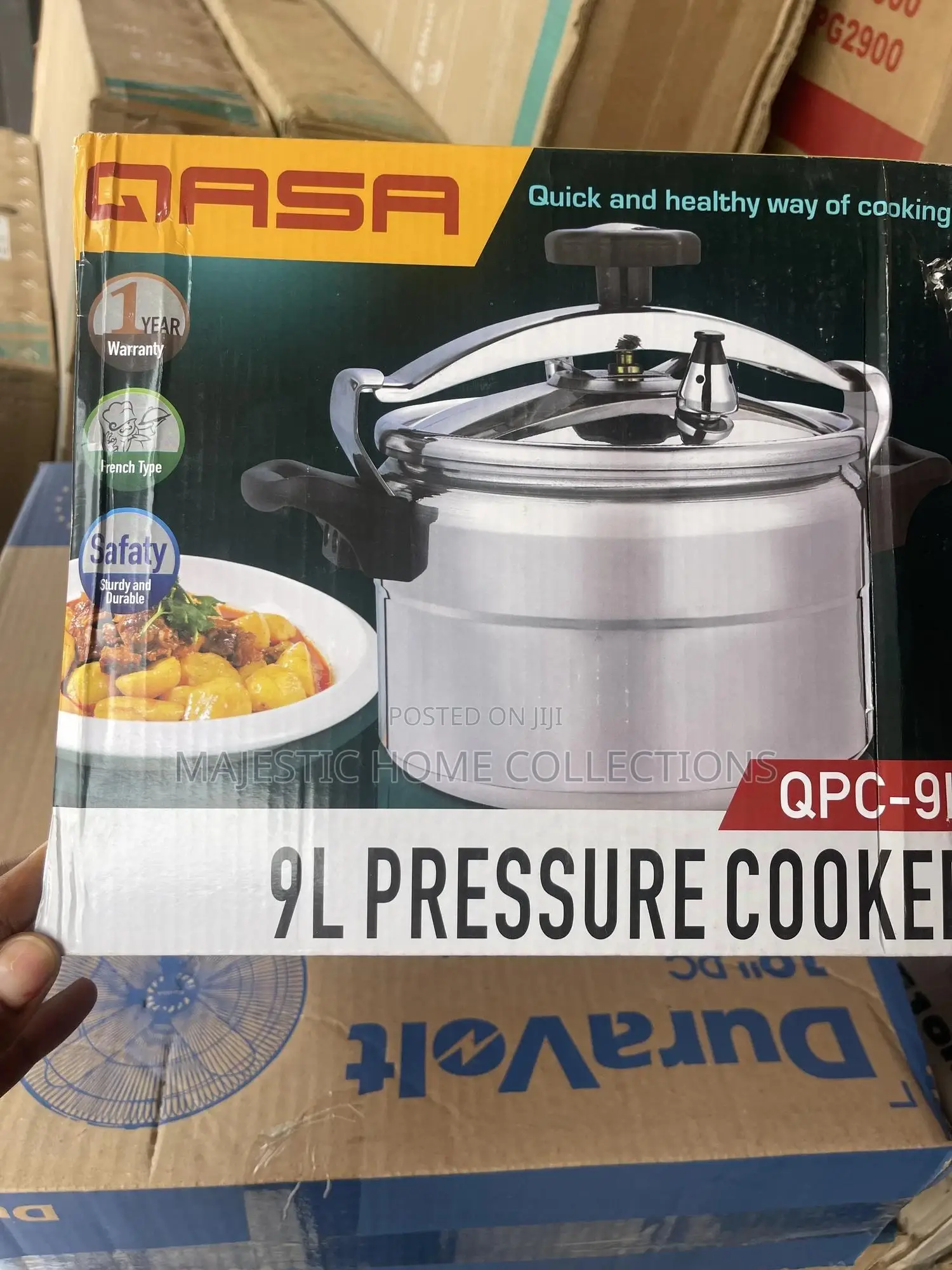 Gasa 9 LTRL Pressure Cooker QPC-9l