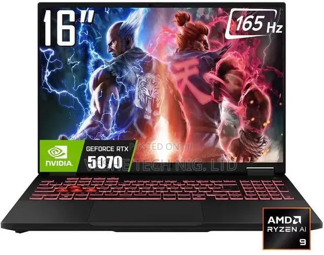 New Laptop Asus TUF Gaming A16 32GB AMD Ryzen 9 SSD 2T