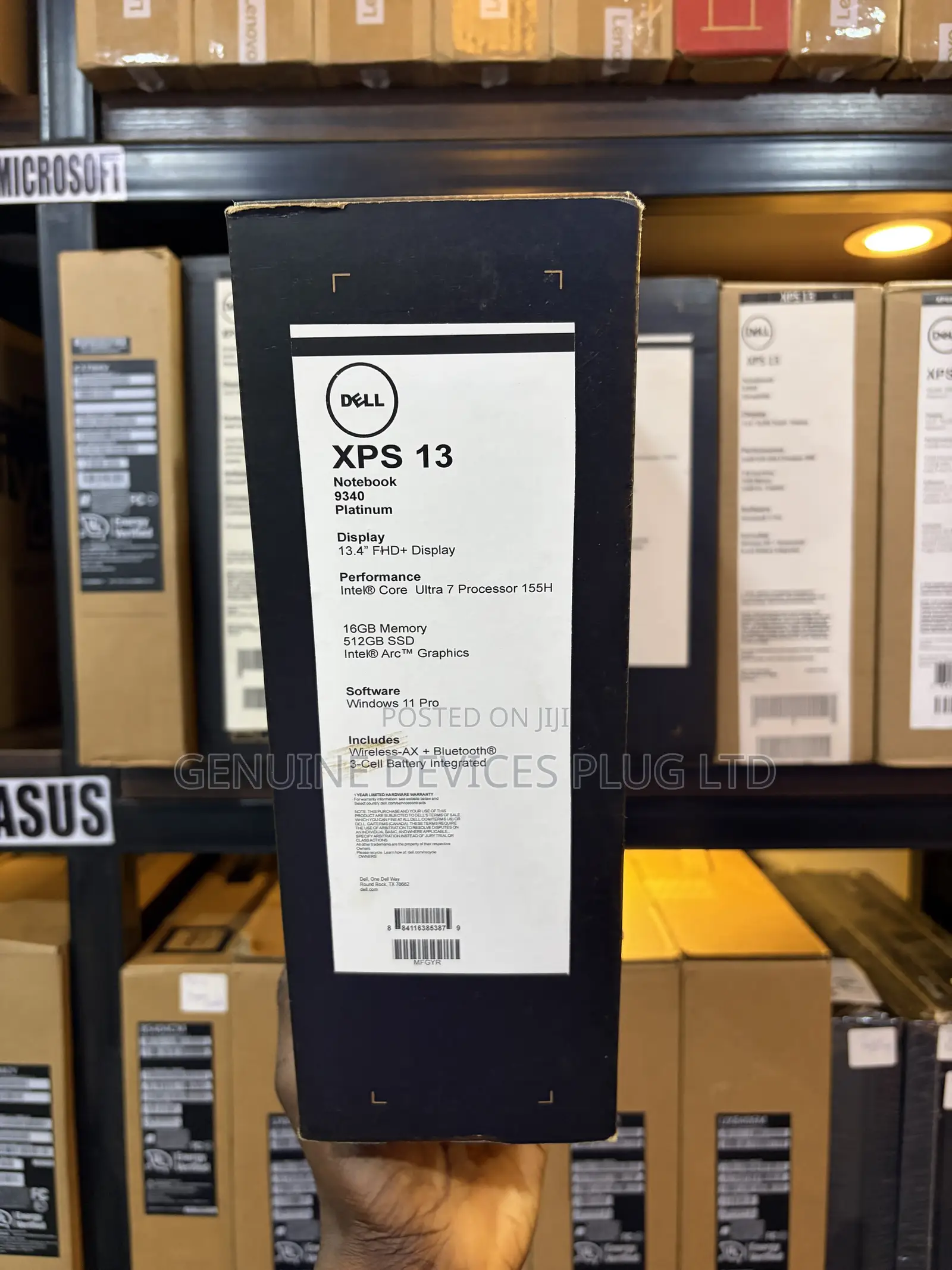 New Laptop Dell XPS 13 9340 16GB Intel Core Ultra 7 SSD 512GB