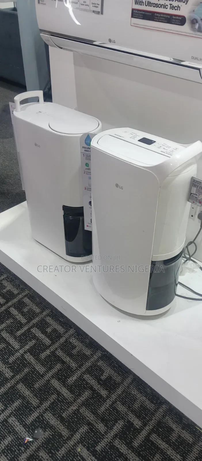 Dehumidifier LG Smart Dual Inverter 28l 34l,remove Mist,Panit,odors,