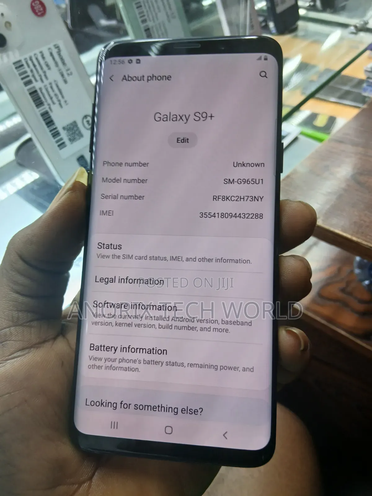 Samsung Galaxy S9 Plus 64 GB Black