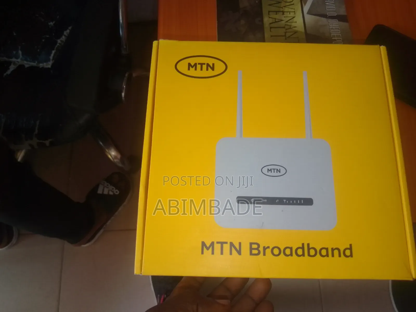 MTN Broadband ZLT S50 Cat 6 Router – High-Speed 4G LTE Wi-Fi