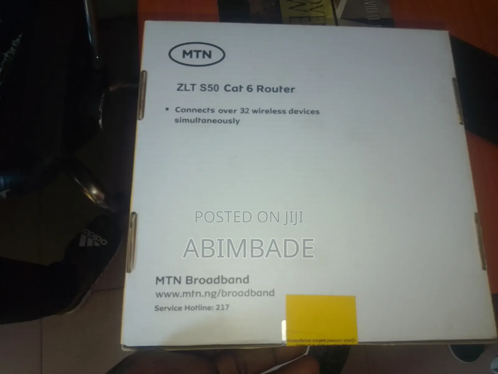 MTN Broadband ZLT S50 Cat 6 Router – High-Speed 4G LTE Wi-Fi