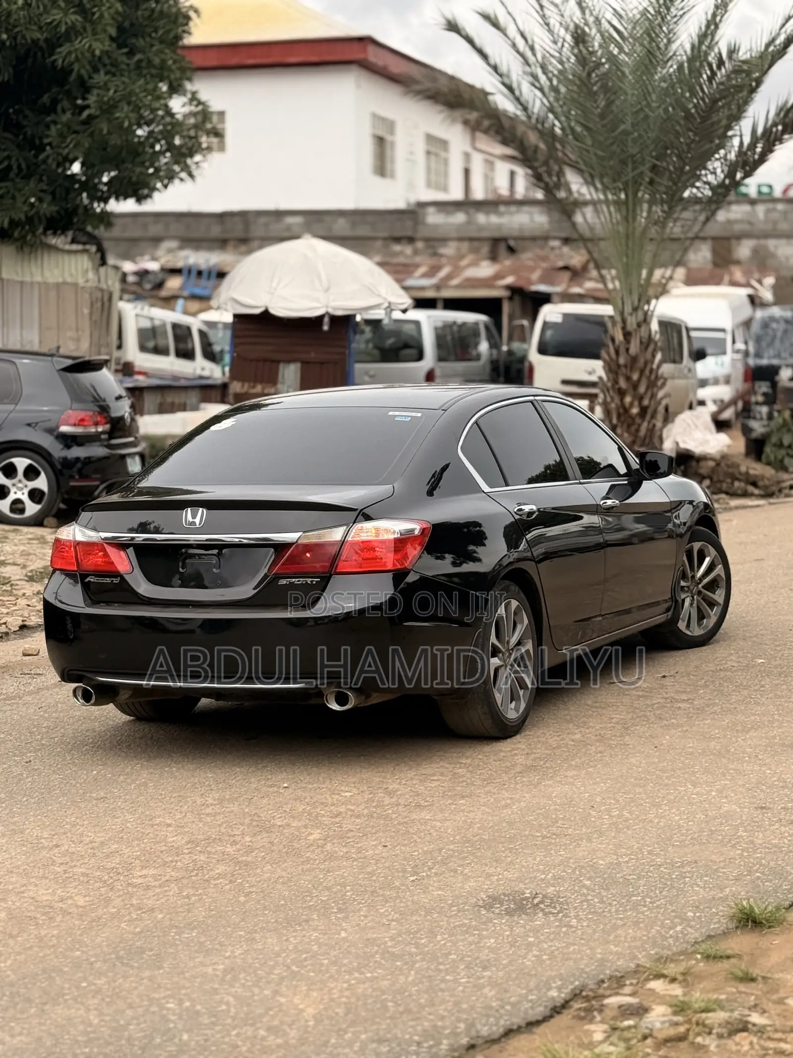 Honda Accord Sport 4dr Sedan (2.4L 4cyl 6M) 2014 Black