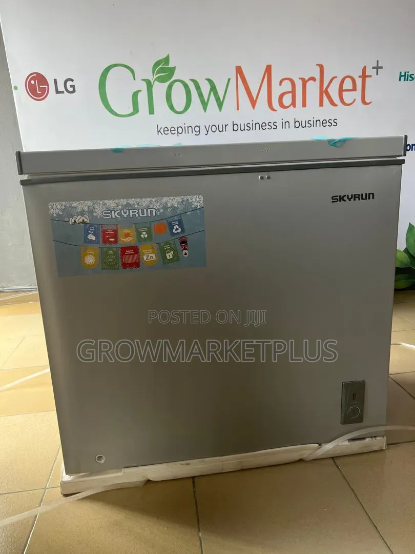 Skyrun 200l Chest Freezer-Bd 200a|grey