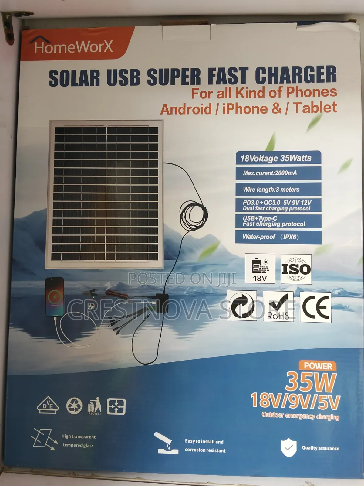 Solar Panel Charge Your Phone ,Start Keke