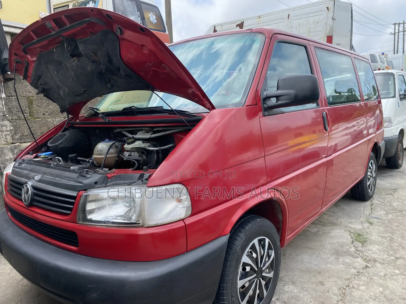 Volkswagen Transporter 2004 Red
