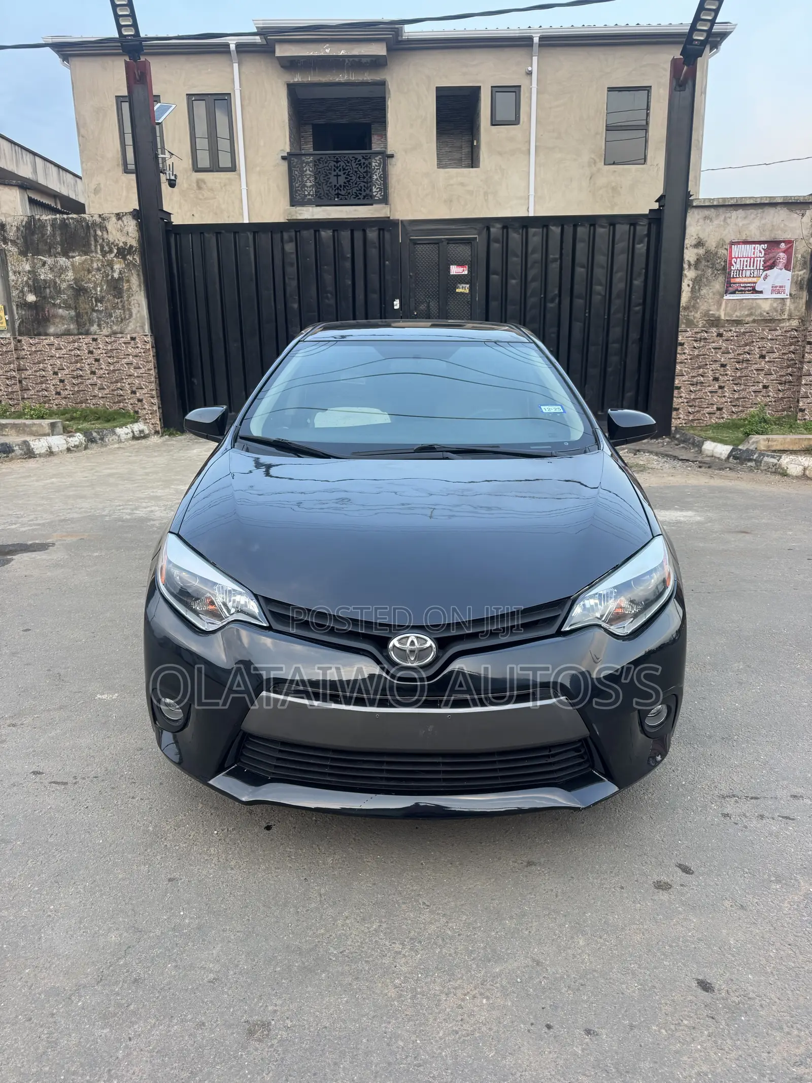 Toyota Corolla S 4dr Sedan (1.8L 4cyl CVT) 2015 Black