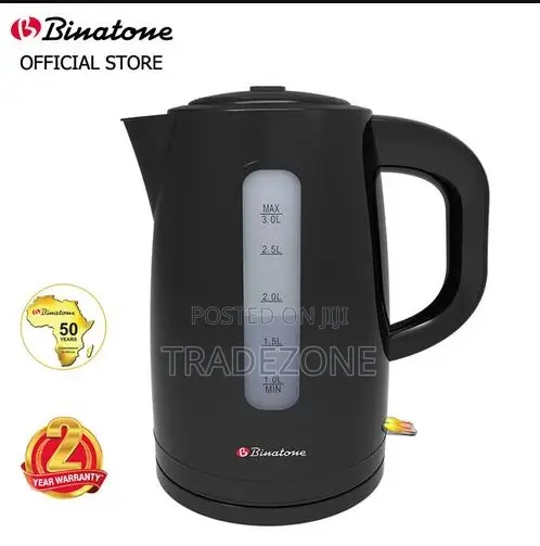 Binatone 2 Liters Electric Jug / Kettle | CEJ-2005 (Black)