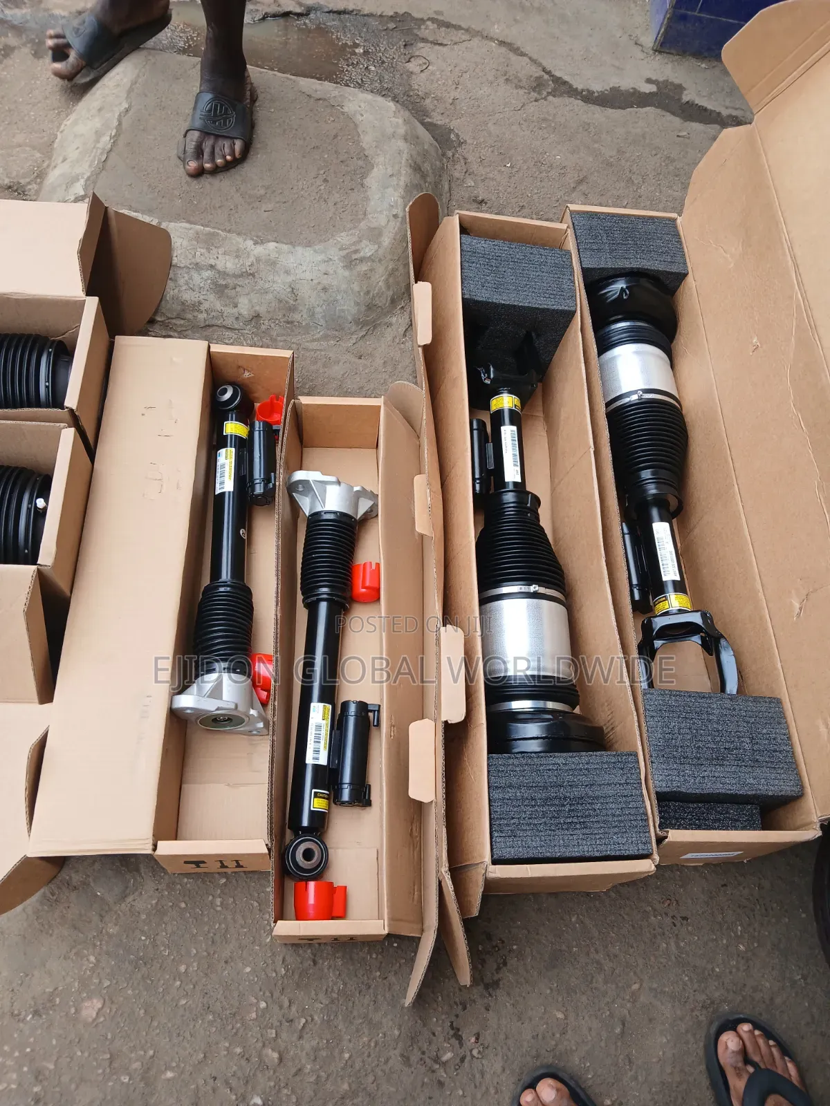 Front and Back Balloon Shock Mercedes Gls63 Gle450 2021 2022 2023 2024