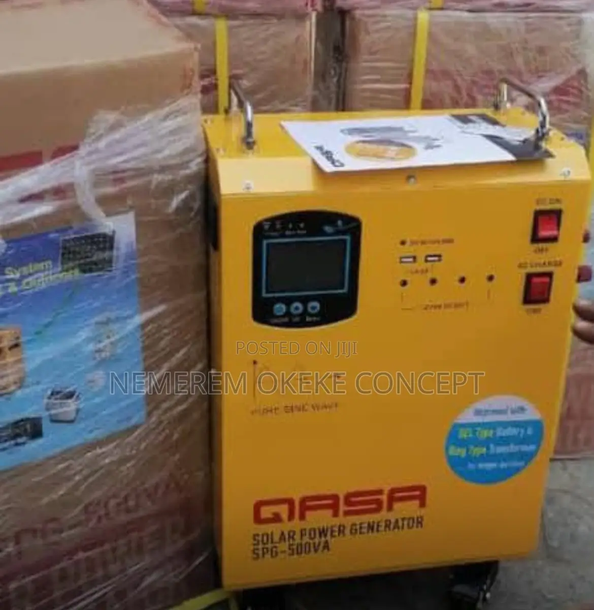 Qasa Solar Generator SPG -500va