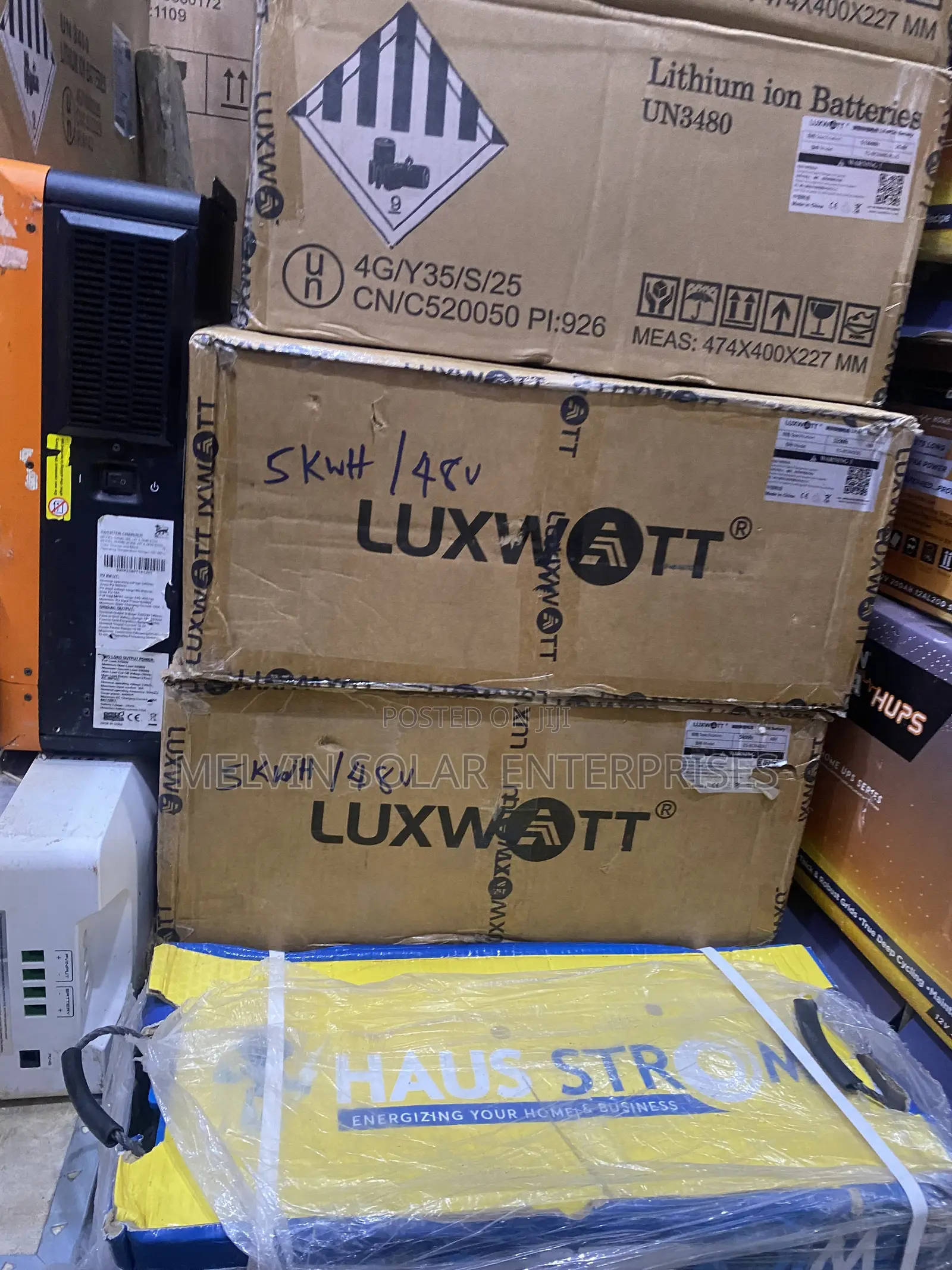 Luxwatt 5kwh 48v Lithium Ion Phosphate Batteries Available Now 