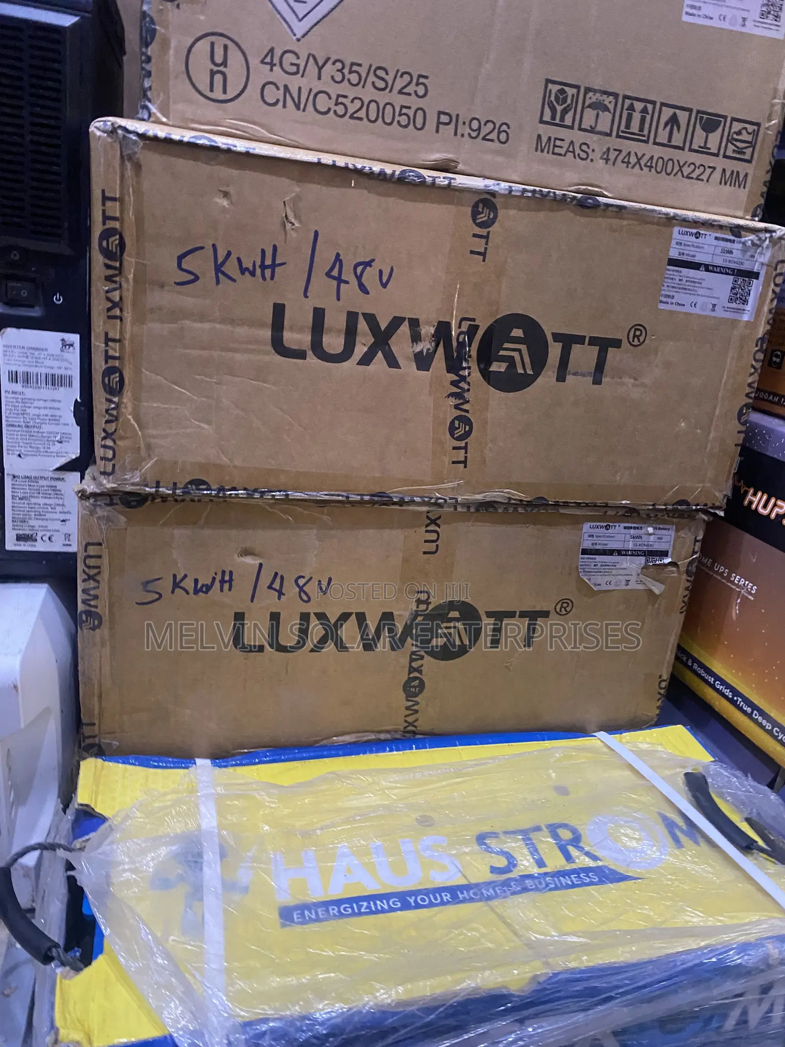 Luxwatt 5kwh 48v Lithium Ion Phosphate Batteries Available Now 