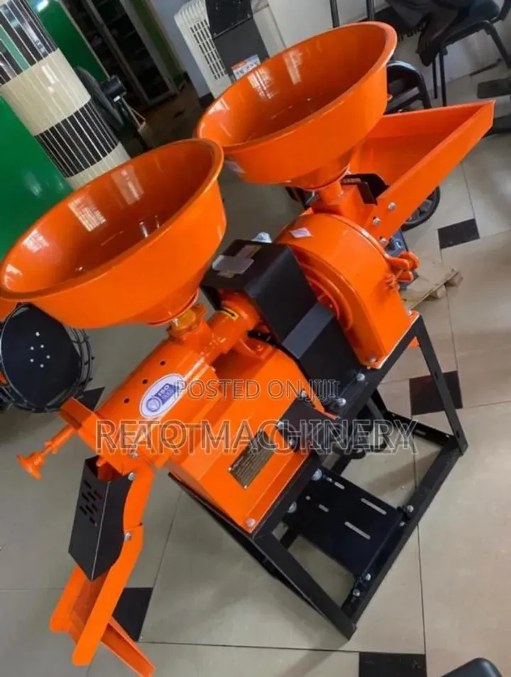 Reto 2 in One Rice Mill Machine With 6.5hp Gasoline Engine