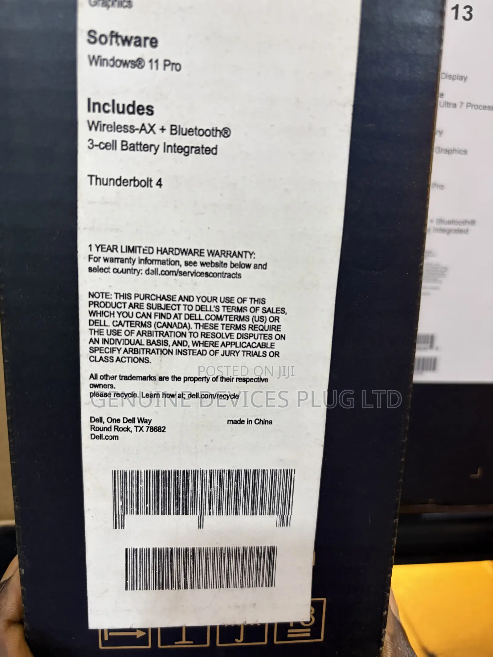 New Laptop Dell XPS 14 9440 16GB Intel Core Ultra 7 SSD 512GB